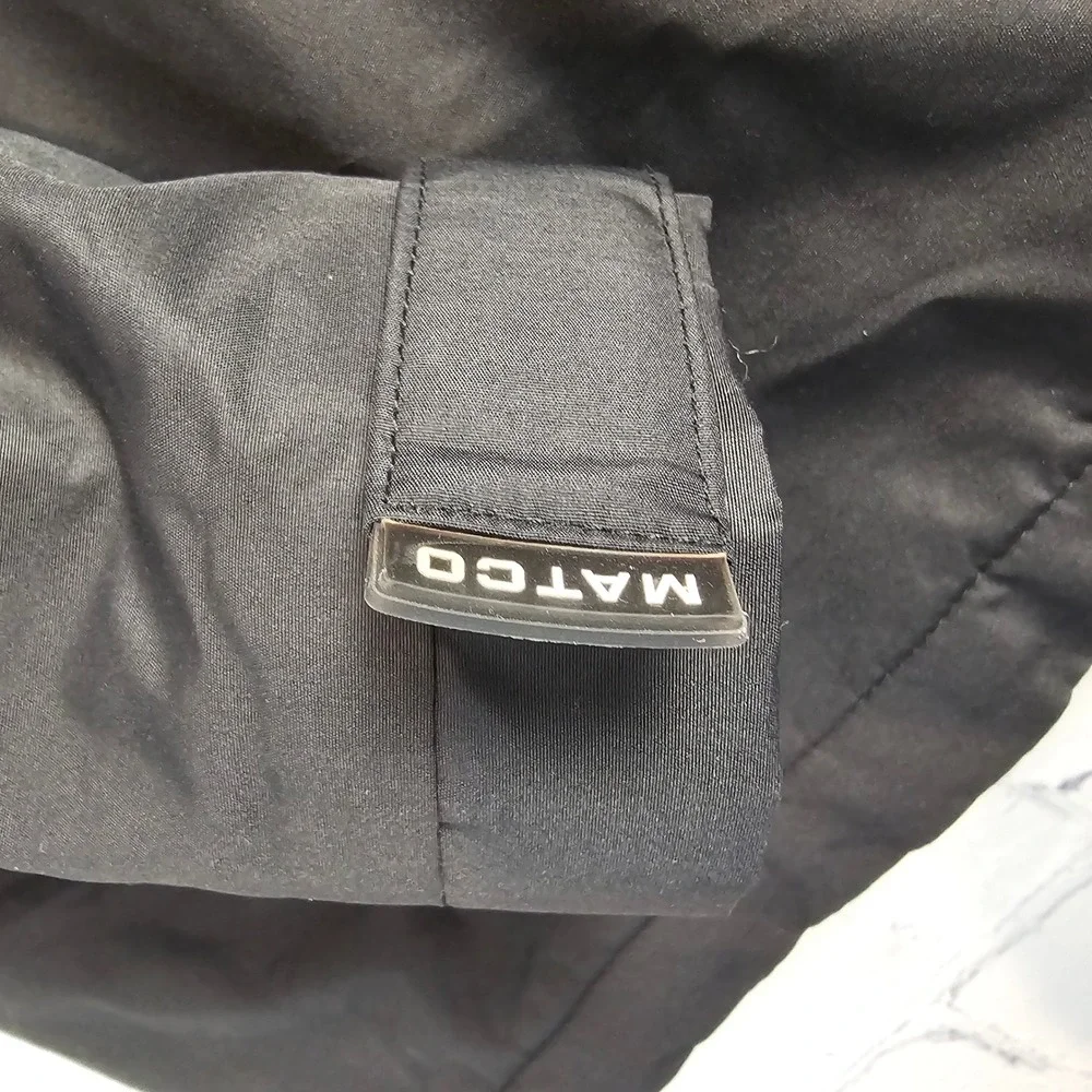Matco Tools Jacket Mens XL Black Orange Fleece‎ Lined Mechanic Jacket Zip Up